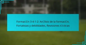 Formación 3-4-1-2: Análisis de la formación, Fortalezas y debilidades, Revisiones tácticas